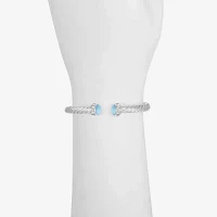 Liz Claiborne Glass Cuff Bracelet