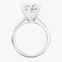 (F / VS1) Womens 5 CT. Lab-Grown White Diamond 14K Gold Princess-cut Solitaire Engagement Ring