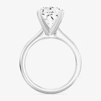 (F / VS1) Womens 5 CT. Lab-Grown White Diamond 14K Gold Pear Solitaire Engagement Ring