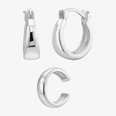 Sterling Silver Earring Set