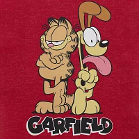 Mens Short Sleeve Garfield Graphic T-Shirt