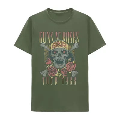 Mens Short Sleeve Guns N' Roses Graphic T-Shirt