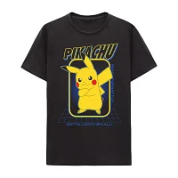 Mens Short Sleeve Pokeman Graphic T-Shirt