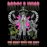 Novelty Mens Crew Neck Long Sleeve Beetlejuice Sweatshirt