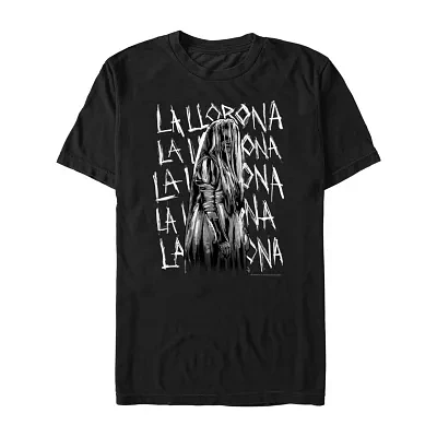 Mens Short Sleeve La Llorona Graphic T-Shirt