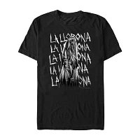 Mens Short Sleeve La Llorona Graphic T-Shirt