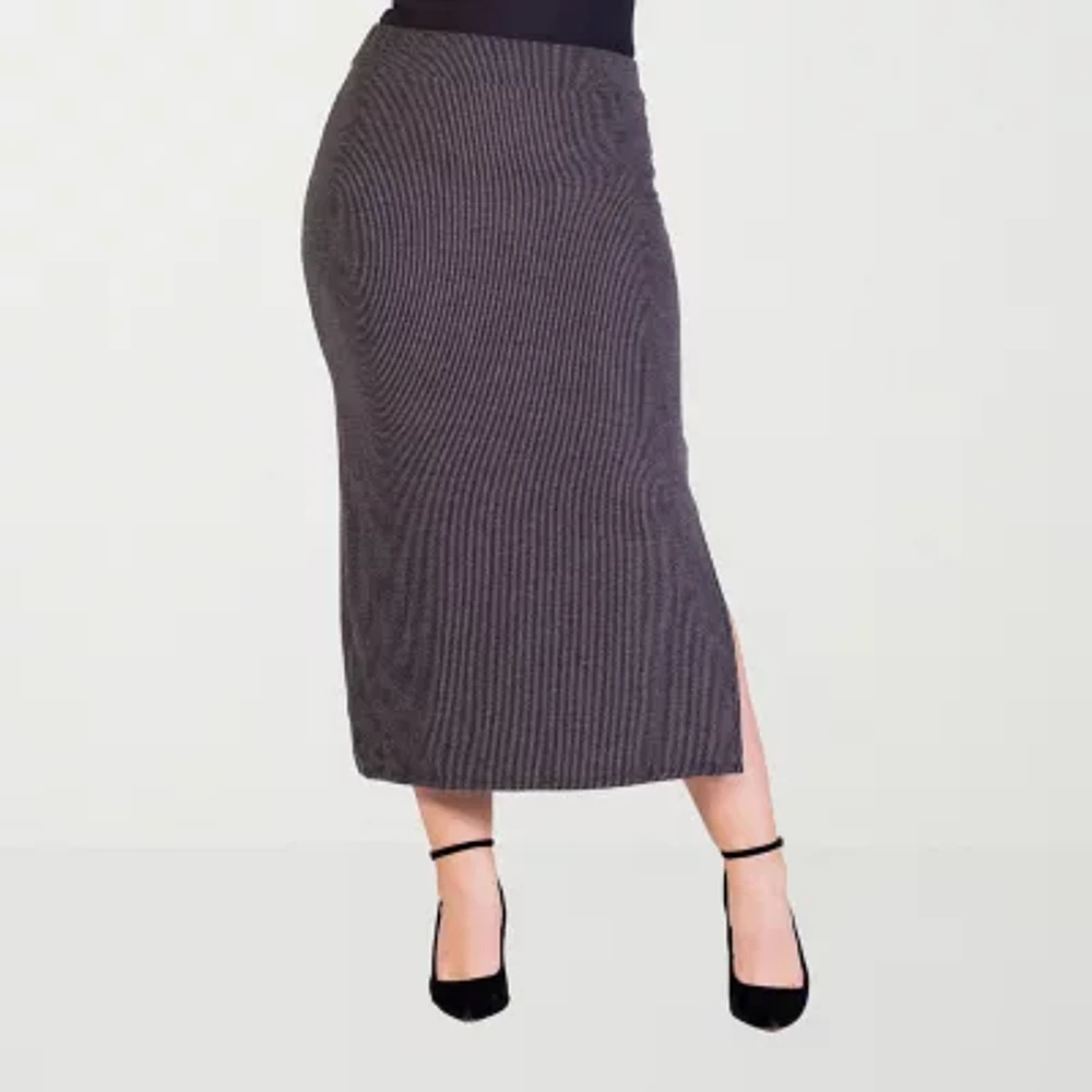 24seven Comfort Apparel Womens Maxi Skirt