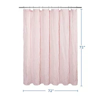 Awesome Home™ Solid Texture Shower Curtain