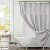 Awesome Home™ Beach Stripe Shower Curtain