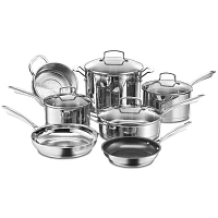 Cuisinart Professional Series Stainless Steel 11-pc. Cookware Set