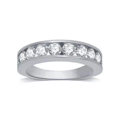 Deluxe Collection 3MM 1 1/2 CT. T.W. Natural White Diamond 14K Gold Wedding Band