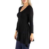 24/7 Comfort Apparel Long Sleeve Tunic Top