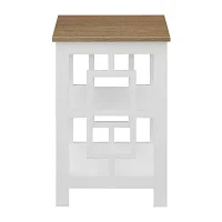 Town Square Living Room Collection Storage Console Table