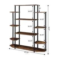 Designs2go Office And Library Collection 10-Shelf Bookcases