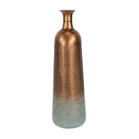 Cheungs Kyani Copper And Teal Vase