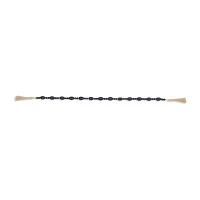 Cheungs Akaida Dark Blue Mixed Wooden Bead Tassel Handmade Tabletop Decor