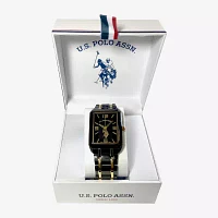 U.S. Polo Assn. Uspolo Unisex Adult Black Bracelet Watch Usc80120jc