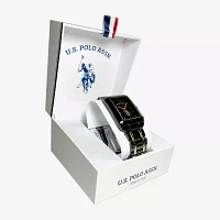 U.S. Polo Assn. Uspolo Unisex Adult Black Bracelet Watch Usc80120jc