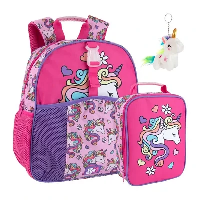 AD Sutton Up We Go Unicorn 3 Piece Backpack Set