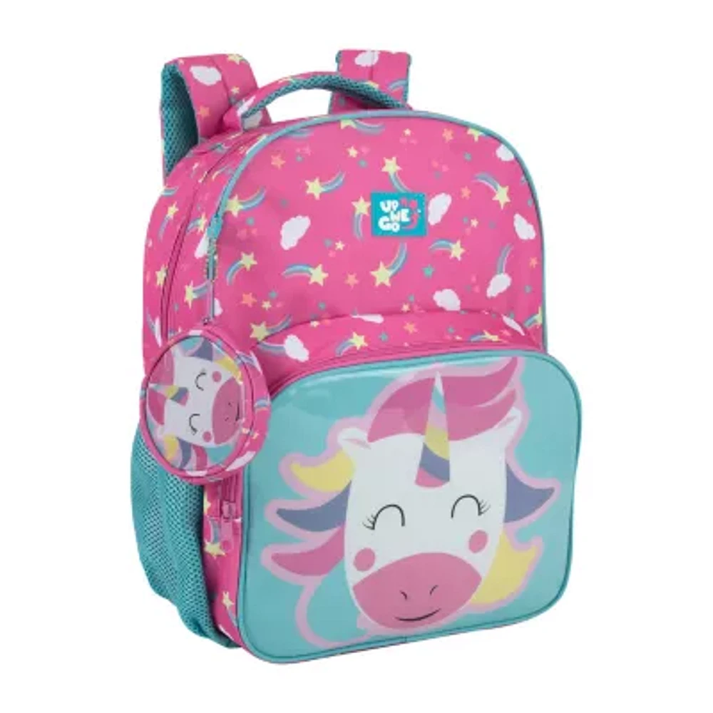 AD Sutton Up We Go Unicorn 2 Piece Backpack Set