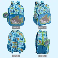 AD Sutton Up We Go Shark 2 Piece Backpack Set