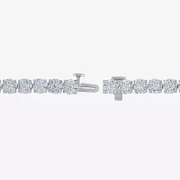 H-I / I1) CT. T.W. Lab Grown White Diamond 10K White Gold 7.25 Inch Tennis Bracelet