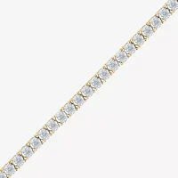 (H-I / I1) 2 CT. T.W. Lab Grown White Diamond 10K Gold 7.25 Inch Tennis Bracelet