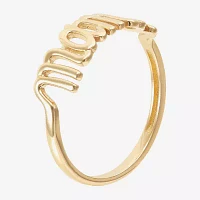 "Mama" 10K Gold Band