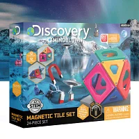 Discovery Mindblown Toy Magnetic Tiles Set