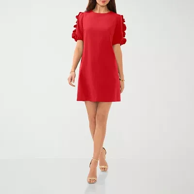 Sam And Jess Womens Short Sleeve Shift Dress