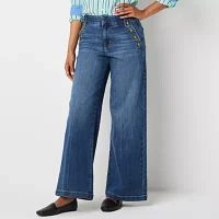 St. John's Bay Tall Womens High Rise Loose Fit Jean