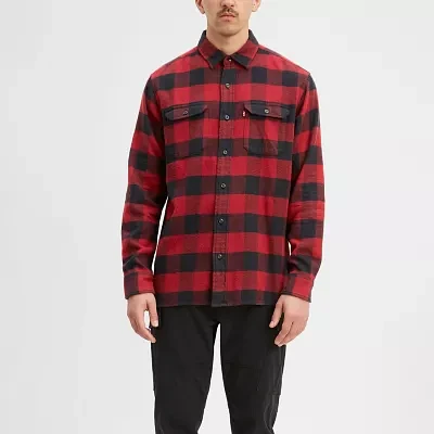 Levi's® Men's Classic Long Sleeve Flannel Worker Shirt