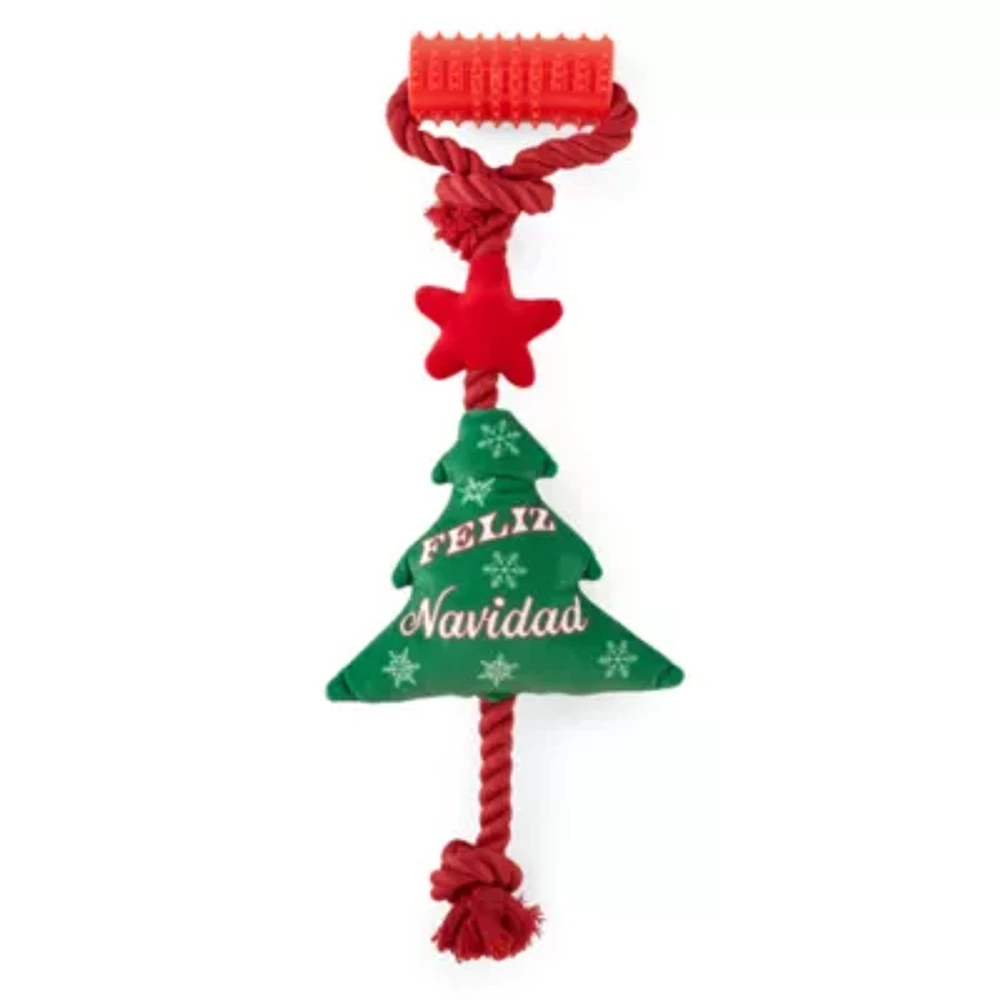 Paw & Tail Christmas Tree Rope Toy