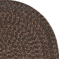 Colonial Mills® Grafton Tweed Reversible Braided Oval Rug