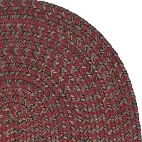 Colonial Mills® Grafton Tweed Reversible Braided Oval Rug