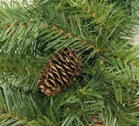 34'' Dakota Red Pine Artificial Christmas Swag with Pine Cones - Unlit