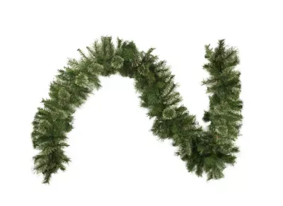 50' x 14'' Cashmere Mixed Pine Commercial Artificial Christmas Garland - Unlit