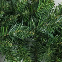 Green Buffalo Fir Artificial Christmas Wreath - 24-Inch  Unlit