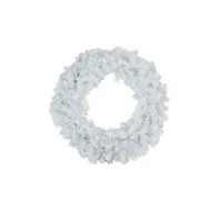 Crystal Spruce Artificial Christmas Wreath - 36-Inch  Unlit