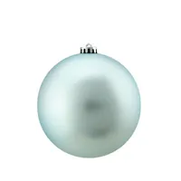 Matte Mermaid Blue Shatterproof Christmas Ball Ornament 6'' (150mm)