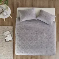 Urban Habitat Mason 3-Pc Cotton Quilt Set