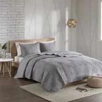 Urban Habitat Mason 3-Pc Cotton Quilt Set