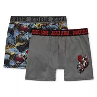 Big Boys 2 Pack Justice League Boxer Briefs