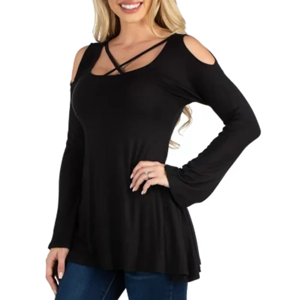24/7 Comfort Apparel Long Sleeve Tunic