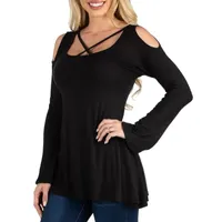 24/7 Comfort Apparel Long Sleeve Tunic