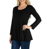 24/7 Comfort Apparel Long Sleeve Tunic