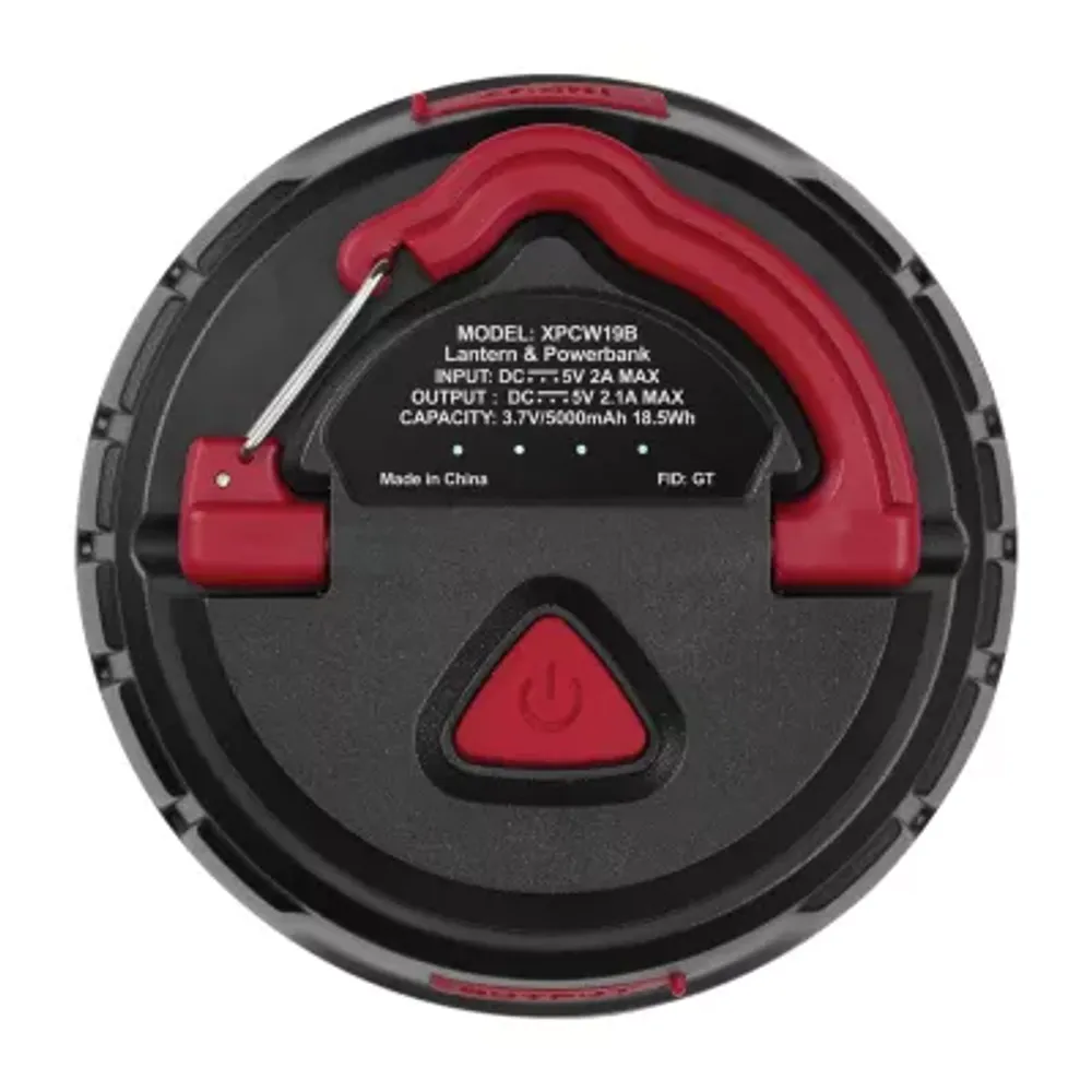 WeatherX XPCW19B Splash Proof LED Lantern with Powerbank