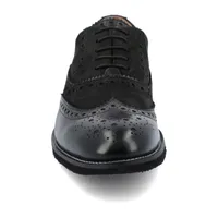 Thomas And Vine Mens Covington Wing Tip Oxford Shoes