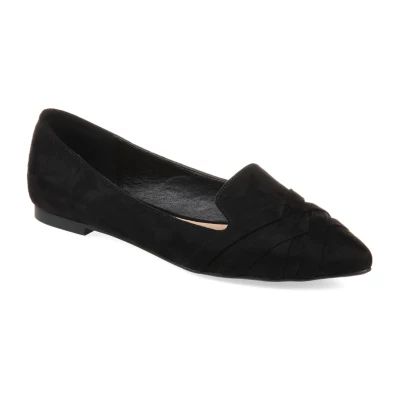 Journee Collection Womens Mindee Pointed Toe Ballet Flats