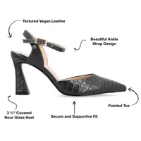 Journee Collection Womens Nixey Pointed Toe Stiletto Heel Pumps